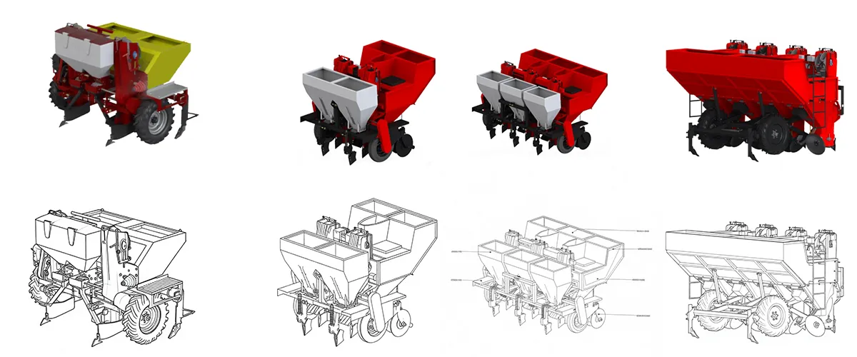 pto-stone-crusher-POTATO PLANTER-PANTHER 2-4 Rows-draft