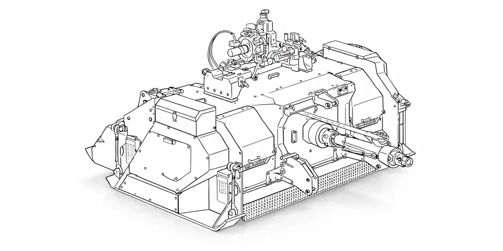 soil stabilizer machine THOR ST 2.2-draft