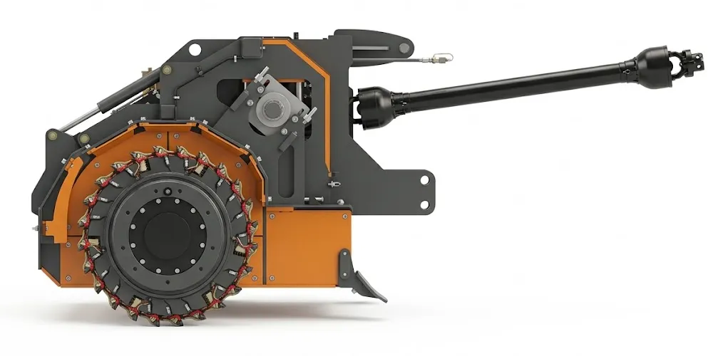 pto stone crusher Thor 2235-part2